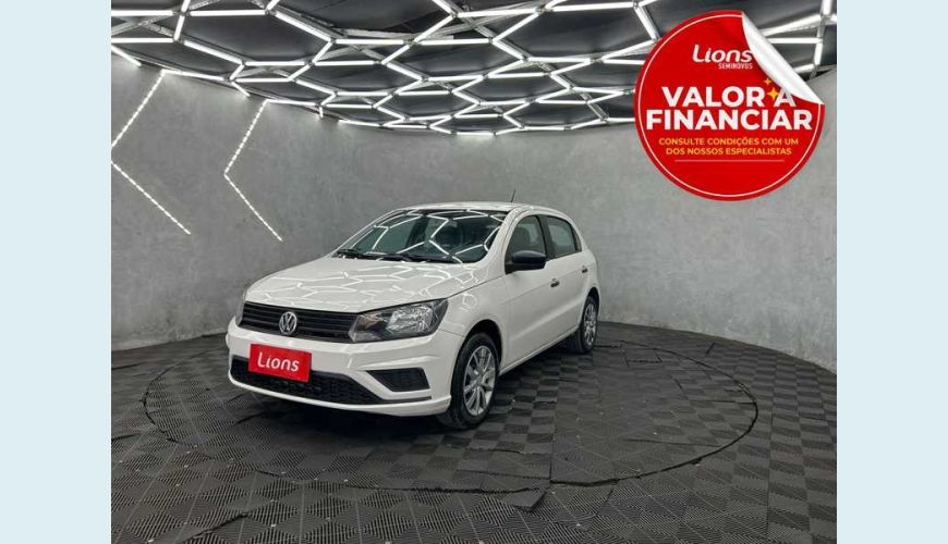 VOLKSWAGEN GOL 1.0 12V (FLEX) - BRANCO - 2022 Foto 1 (Grande)