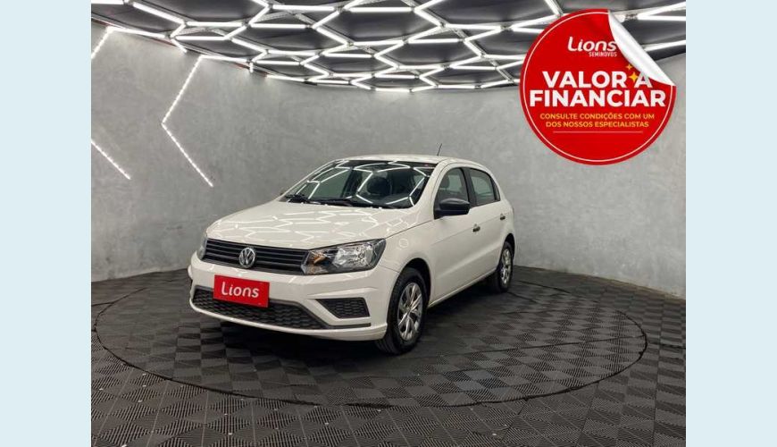 VOLKSWAGEN GOL 1.0 12V (FLEX) - BRANCO - 2020 Foto 1 (Grande)