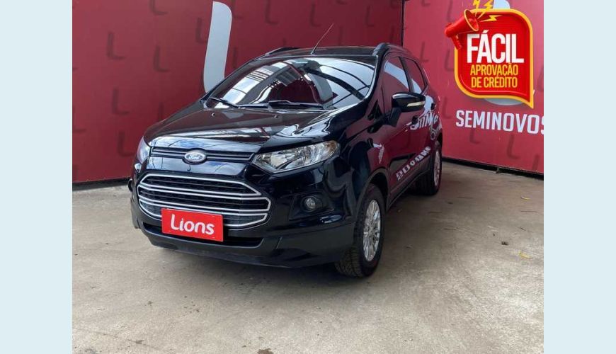 FORD ECOSPORT ECOSPORT FREESTYLE 2.0 16V (FLEX) 4WD - PRETO - 2015 Foto 1 (Grande)