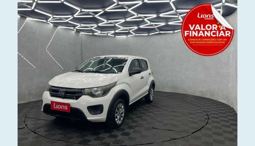 FIAT MOBI LIKE 1.0 (FLEX) - BRANCO - 2023 Foto 1 (Grande)