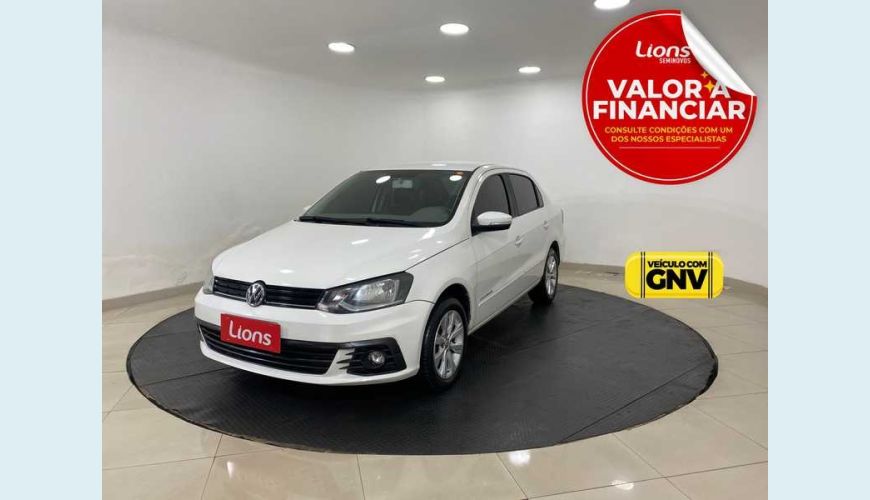 VOLKSWAGEN VOYAGE 1.0 MPI COMFORTLINE (FLEX) - BRANCO - 2017 Foto 1 (Grande)