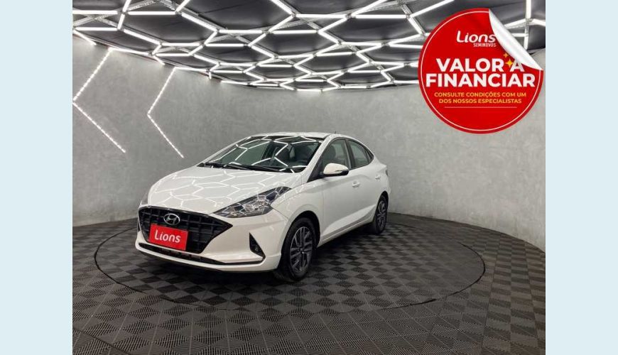 HYUNDAI HB 20S 1.6 VISION (AUT) (FLEX) - BRANCO - 2021 Foto 1 (Grande)