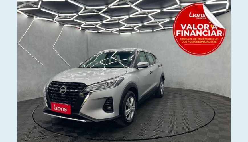 NISSAN KICKS ACTIVE 1.6 (FLEX) - PRATA - 2024 Foto 1 (Grande)