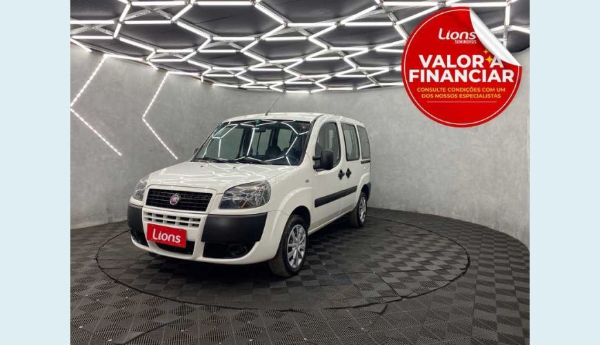FIAT DOBLO ESSENCE 1.8 16V (FLEX) - BRANCO - 2020 Foto 1 (Grande)