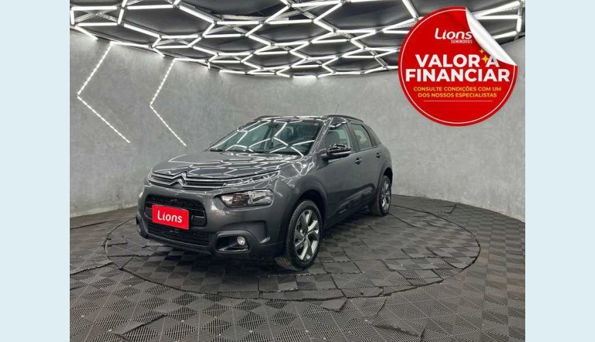 CITROËN C4 CACTUS 1.6 FEEL (AUT) (FLEX) - CINZA - 2023 Foto 1 (Grande)