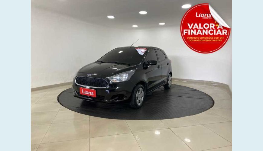 FORD KA SE PLUS 1.5 16V (FLEX) - PRETO - 2015 Foto 1 (Grande)