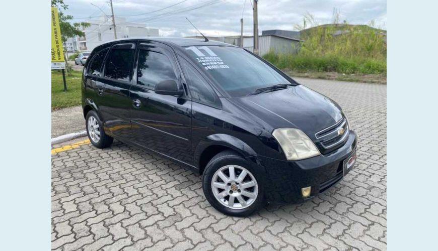 CHEVROLET MERIVA MAXX 1.4 (FLEX) - PRETO - 2011 Foto 1 (Grande)