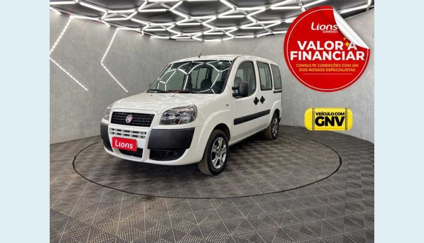 FIAT DOBLO ESSENCE 1.8 16V (FLEX) - BRANCO - 2020 Foto 1 (Grande)