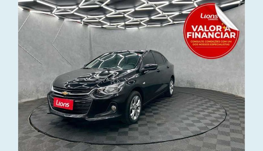 CHEVROLET ONIX PLUS LTZ 1.0 TURBO (AUT.) - PRETO - 2023 Foto 1 (Grande)