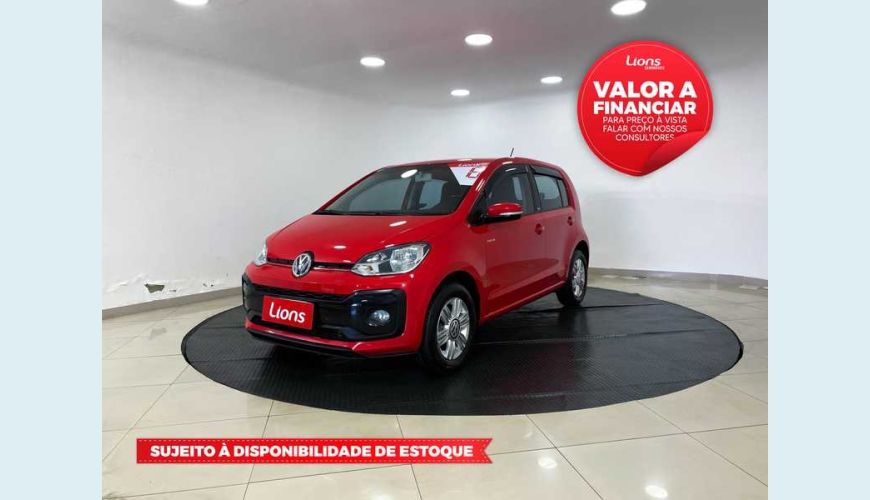 VOLKSWAGEN UP! 1.0 12V E-FLEX MOVE UP! - VERMELHO - 2018 Foto 1 (Grande)