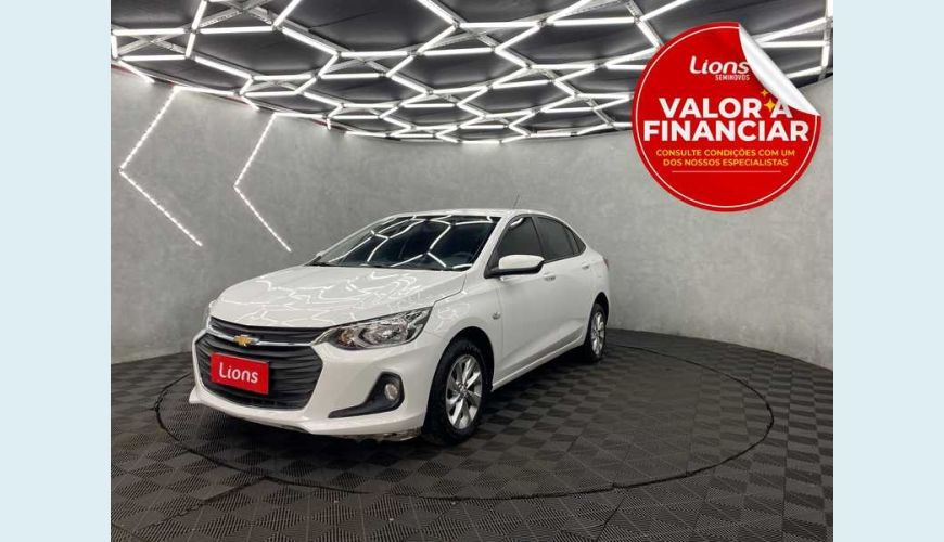 CHEVROLET ONIX PLUS 1.0 LTZ TURBO (FLEX) (AUT) - BRANCO - 2022 Foto 1 (Grande)