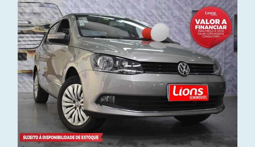 VOLKSWAGEN VOYAGE 1.0 TEC CITY (FLEX) - PRATA - 2013 Foto 1 (Grande)