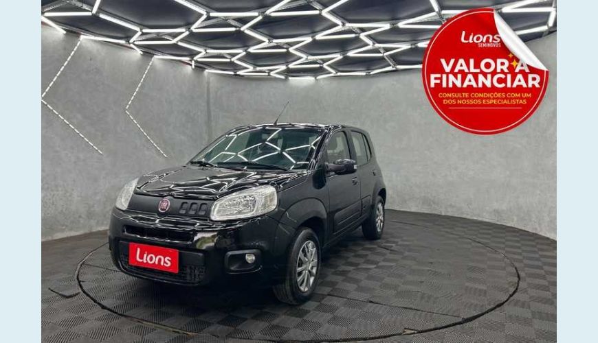 FIAT UNO ATTRACTIVE 1.0 (FLEX) 4P - PRETO - 2016 Foto 1 (Grande)