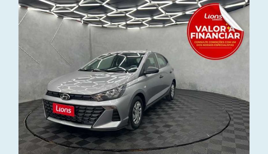HYUNDAI HB 20 SENSE 1.0 (FLEX) - PRATA - 2023 Foto 1 (Grande)