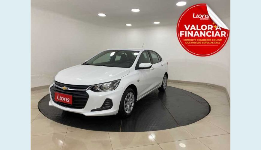 CHEVROLET ONIX PLUS 1.0 LT (FLEX) - BRANCO - 2020 Foto 1 (Grande)