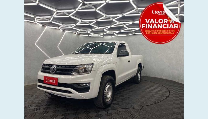 VOLKSWAGEN AMAROK 2.0 S 4X4 TDI (CAB SIMPLES) - BRANCO - 2019 Foto 1 (Grande)