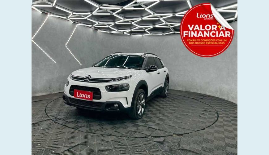 CITROËN C4 CACTUS 1.6 FEEL (AUT) (FLEX) - BRANCO - 2022 Foto 1 (Grande)