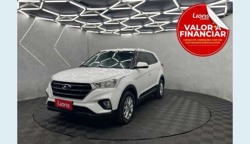 HYUNDAI CRETA ACTION 1.6 (AUT) (FLEX) - BRANCO - 2023 Foto 1 (Grande)
