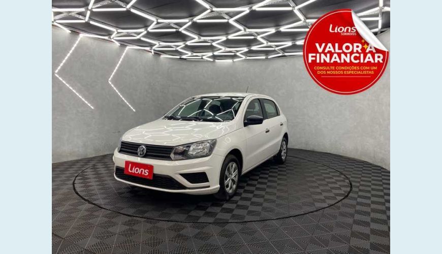 VOLKSWAGEN GOL 1.0 12V (FLEX) - BRANCO - 2019 Foto 1 (Grande)