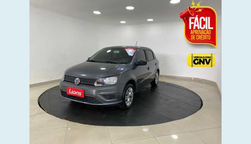 VOLKSWAGEN GOL 1.6 MSI (FLEX) - CINZA - 2019 Foto 1 (Grande)