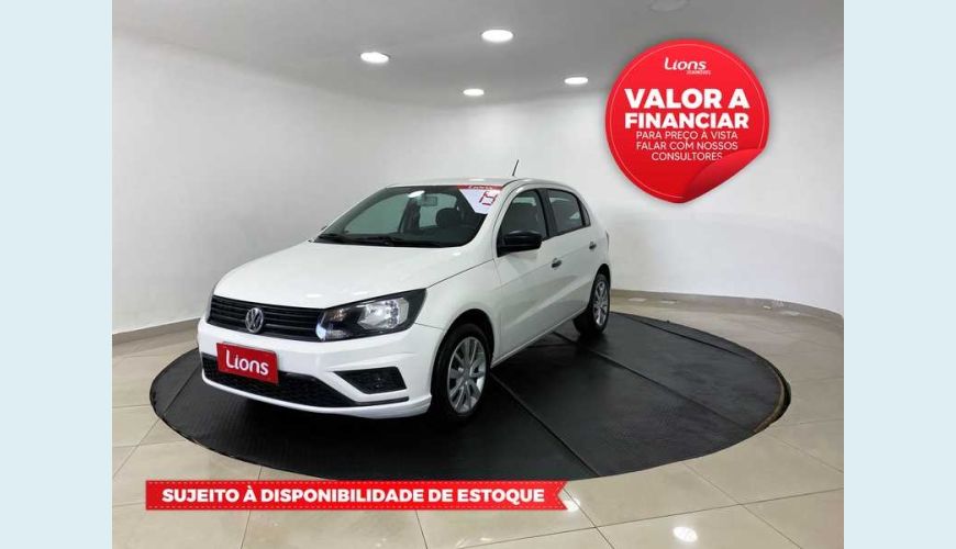 VOLKSWAGEN GOL 1.6 MSI (FLEX) - BRANCO - 2019 Foto 1 (Grande)