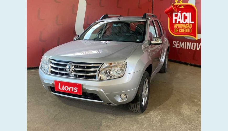 RENAULT DUSTER 2.0 16V DYNAMIQUE (FLEX)(AUT) - PRATA - 2012 Foto 1 (Grande)