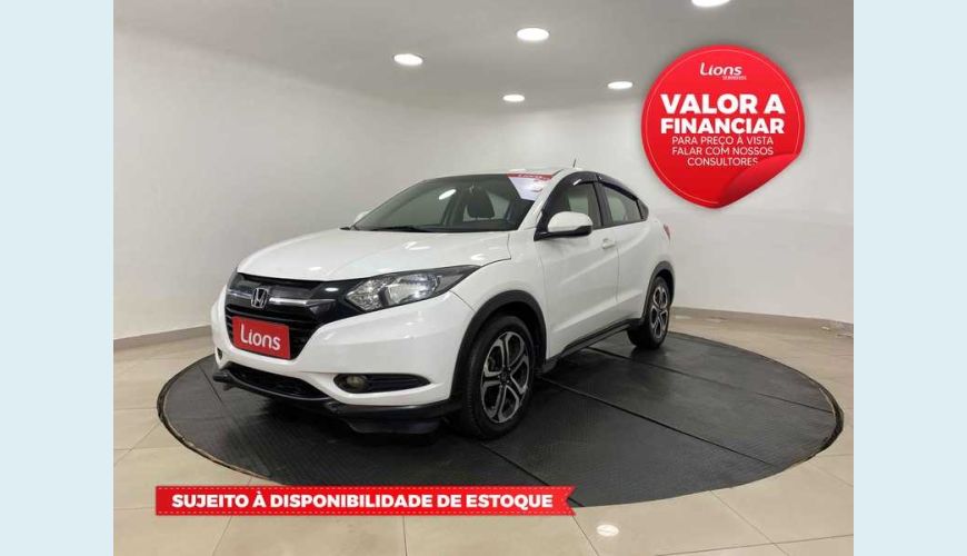 HONDA HR-V LX CVT 1.8 I-VTEC FLEXONE - BRANCO - 2016 Foto 1 (Grande)