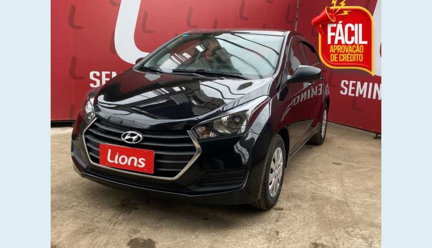 HYUNDAI HB 20 1.0 COMFORT STYLE (FLEX) - PRETO - 2017 Foto 1 (Grande)