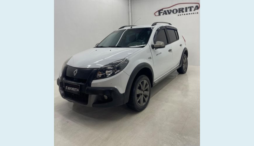 RENAULT SANDERO STEPWAY - BRANCO - 2013 Foto 1 (Grande)