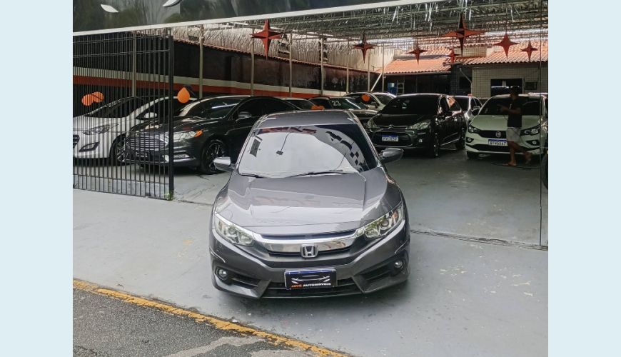HONDA CIVIC SEDAN EXL 2.0 FLEX 16V AUT.4P - CINZA - 2019 Foto 1 (Grande)