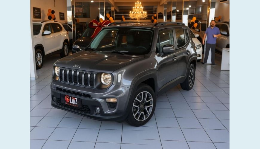 JEEP RENEGADE LONGITUDE 1.8 16V FLEX AUT. 4P - CINZA - 2024 Foto 1 (Grande)