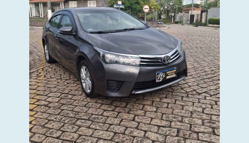 TOYOTA COROLLA GLI 1.8 FLEX 16V AUT. - CINZA - 2017 Foto 1 (Grande)