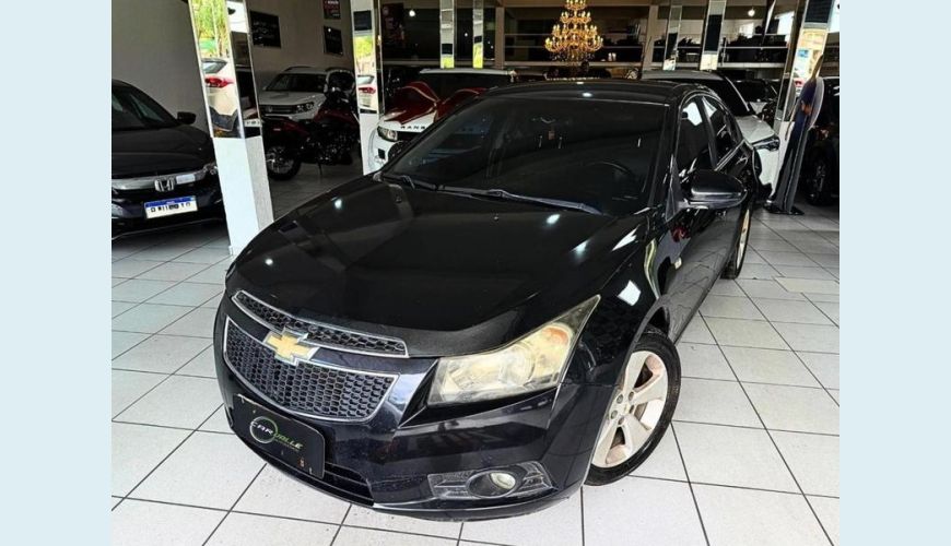 CHEVROLET CRUZE LT 1.8 16V FLEX MANUAL 4P - PRETO - 2012 Foto 1 (Grande)