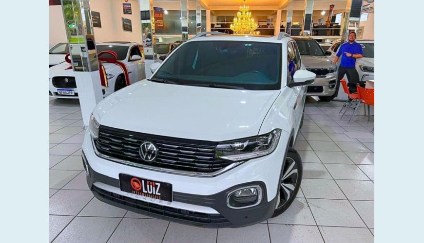 VOLKSWAGEN T-CROSS HIGHLINE 1.4 TURBO FLEX MANUAL 4P - BRANCO - 2024 Foto 1 (Grande)