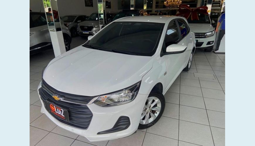 CHEVROLET ONIX 10TAT LT1 1.0 TURBO FLEX MANUAL 4P - BRANCO - 2022 Foto 1 (Grande)