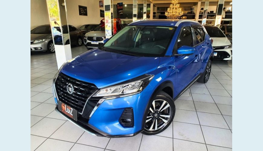 NISSAN KICKS ADVANCE 1.6 FLEX AUT. 4P - AZUL - 2022 Foto 1 (Grande)