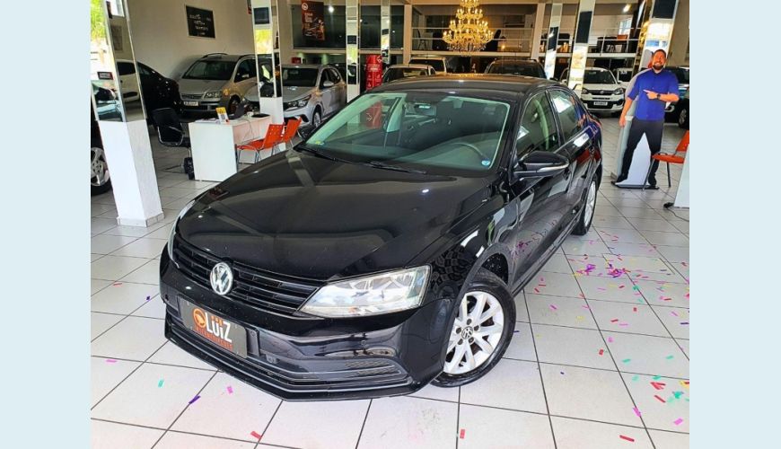 VOLKSWAGEN JETTA TL 2.0 FLEX MANUAL 4P - PRETO - 2015 Foto 1 (Grande)