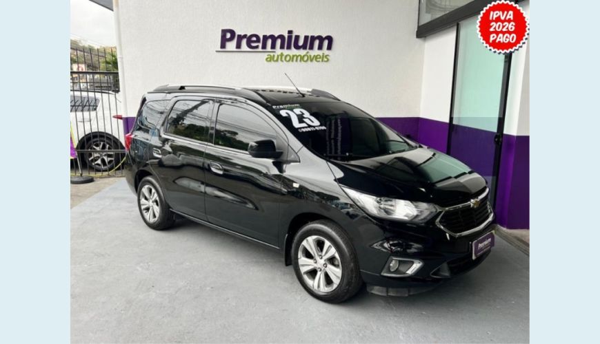 CHEVROLET SPIN - PRETO - 2023 Foto 1 (Grande)
