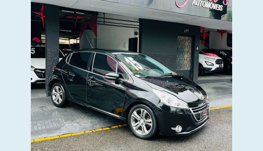 PEUGEOT 208 GRIFFE 1.6 FLEX 16V 5P AUT. - PRETO - 2015 Foto 1 (Grande)