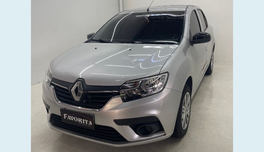 RENAULT LOGAN ZEN FLEX 1.0 12V 4P MEC. - PRATA - 2023 Foto 1 (Grande)