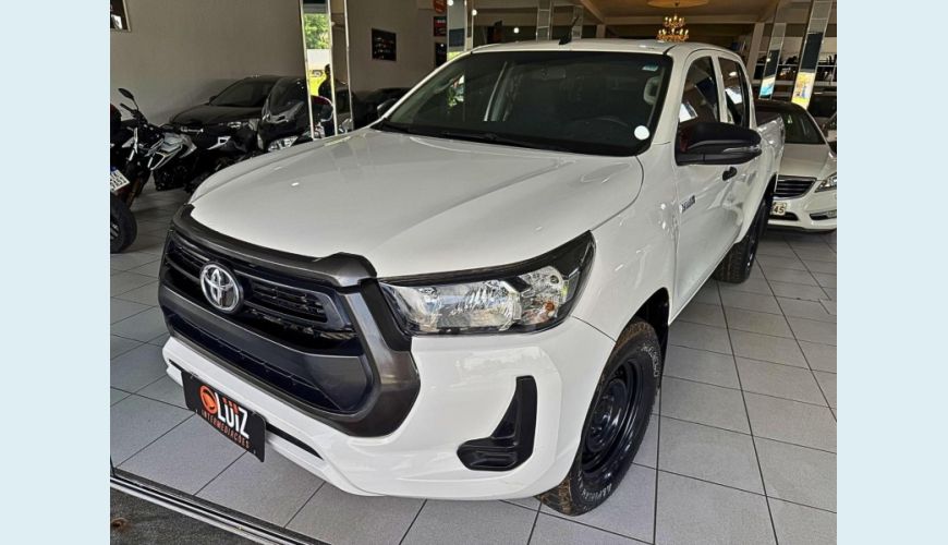 TOYOTA HILUX CDLOWM4FD - BRANCO - 2021 Foto 1 (Grande)
