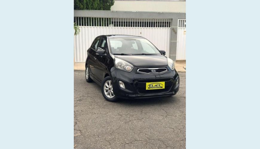 KIA PICANTO EX41.0MTFF - PRETO - 2012 Foto 1 (Grande)