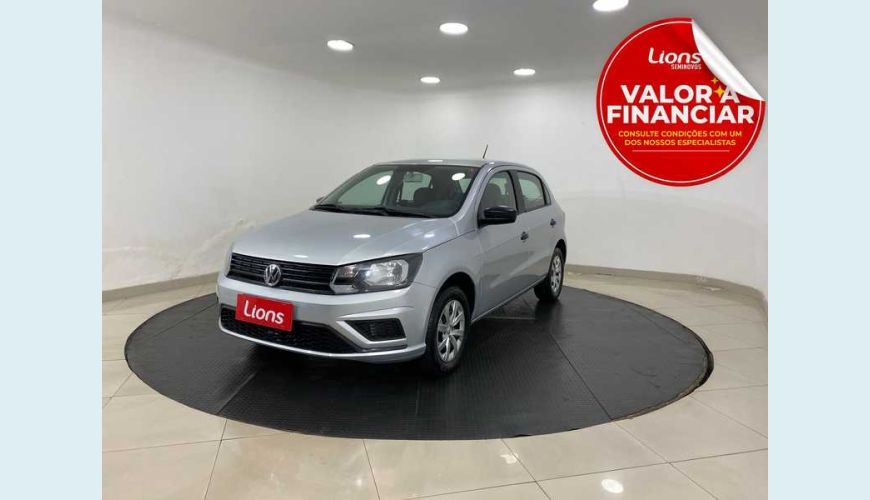VOLKSWAGEN VOLKSWAGEN GOL 1.0 12V FLEX MANUAL 4P - PRATA - 2021 Foto 1 (Grande)