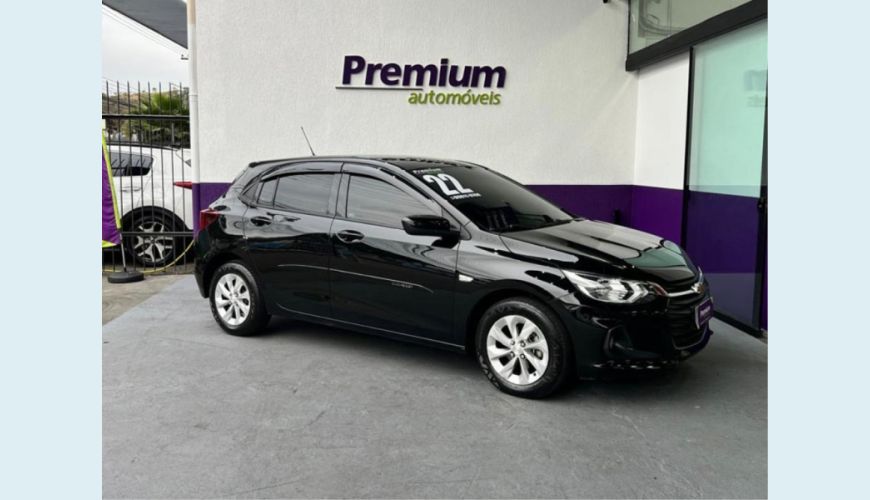 CHEVROLET ONIX FLEX MANUAL 4P - PRETO - 2022 Foto 1 (Grande)