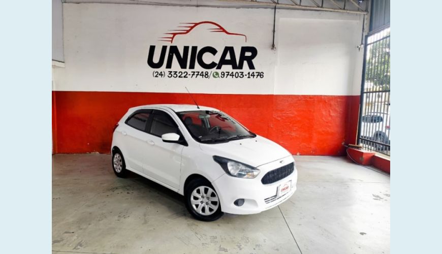 FORD KA FLEX MANUAL 4P - BRANCO - 2018 Foto 1 (Grande)