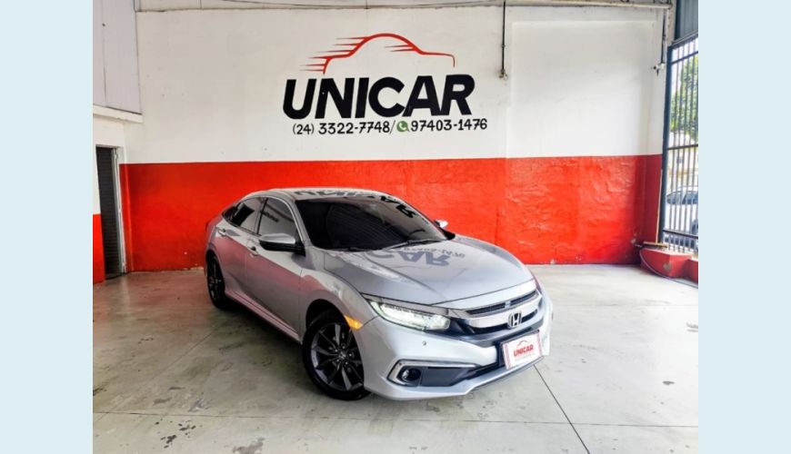 HONDA CIVIC FLEX AUT. 4P - PRATA - 2021 Foto 1 (Grande)