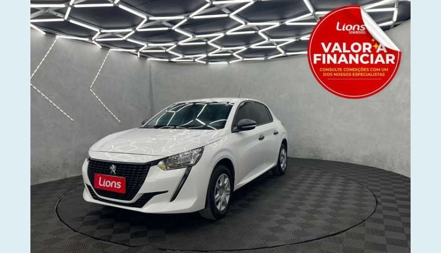 PEUGEOT 208 LIKE 1.0 FLEX MANUAL 4P - BRANCO - 2023 Foto 1 (Grande)