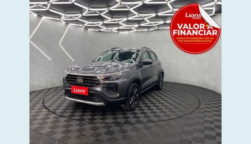 FIAT PULSE AUDACE TURBO 200 1.0 FLEX AUT. 4P - CINZA - 2022 Foto 1 (Grande)