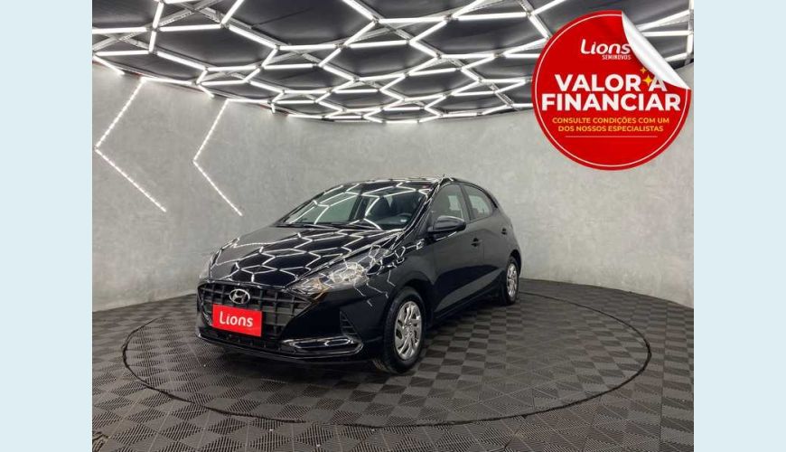 HYUNDAI HB 20 SENSE PACK 1.0 FLEX MANUAL 4P - PRETO - 2022 Foto 1 (Grande)