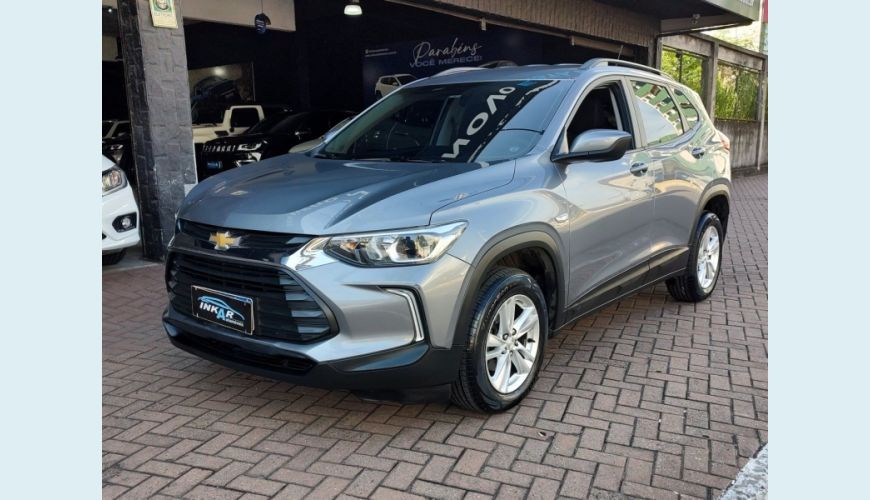 CHEVROLET TRACKER FLEX AUT. 4P - CINZA - 2021 Foto 1 (Grande)